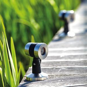 Eclairage Occasion bassin de jardin